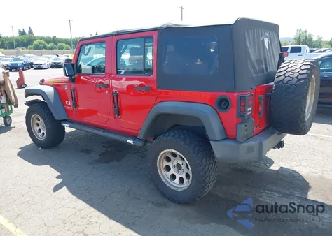 2008 Jeep Wrangler Unlimited X from USA, damaged, VIN 1J4GA391X8L507744
